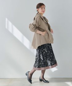 Tiaclasse 【新色追加・洗える】撥水ドロストマウンテンパーカー