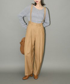 Green Parks プリーツニットカーディガン