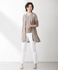 J.PRESS LADIES 【洗える】BASIC STRETCH DENIM スキニー パンツ