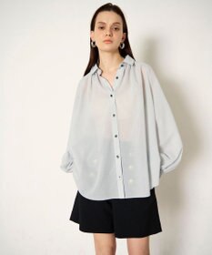 GRACE CONTINENTAL ドルマンボリュームシャツ