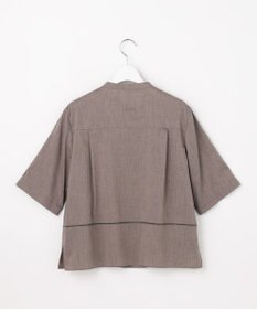 J.PRESS LADIES S 【WEB限定カラーあり・一枚で着映え】ラミー ポプリン ボクシーシャツ