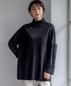 新色追加】ボイルドウールコンビニット チュニック / 23区