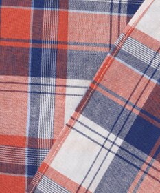 J.PRESS MEN 【WEB・一部店舗限定】コットンリネンチェック シャツ/B.D