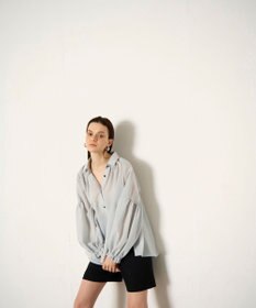 GRACE CONTINENTAL ドルマンボリュームシャツ