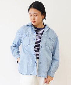 caqu USN chambrey shirts コットンシャンブレーシャツ