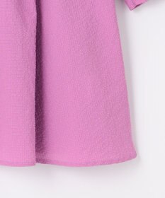 SHARE PARK LADIES ソフトタッチギャザーブラウス