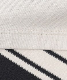J.PRESS LADIES S 【洗える】パネルボーダー Tシャツ