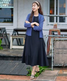Tiaclasse 【洗える】裾フレアAラインワンピース