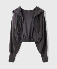 GRACE CONTINENTAL ルーズパーカーsetトップ