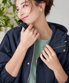 Tiaclasse 【新色追加・洗える】撥水ドロストマウンテンパーカー