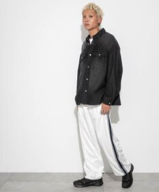 WEGO 別注FILAライントラックパンツ