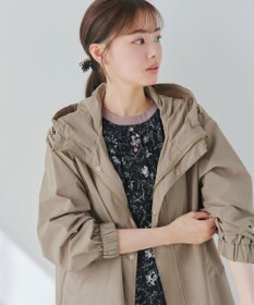 Tiaclasse 【新色追加・洗える】撥水ドロストマウンテンパーカー