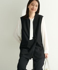 Green Parks Ｏ．洗えてストレッチ　Ｗボタンベスト