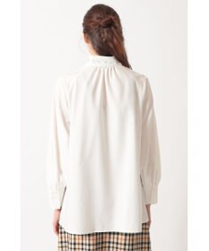 DAKS ボウタイカラーオーバーサイズブラウス