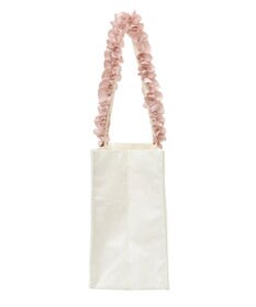 Maison de FLEUR EC限定レースフリルハンドルスクエアトートMバッグ