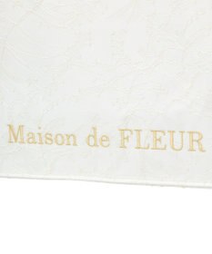 Maison de FLEUR EC限定レースフリルハンドルスクエアトートMバッグ