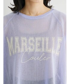 Green Parks シアーロゴニットプルオーバー