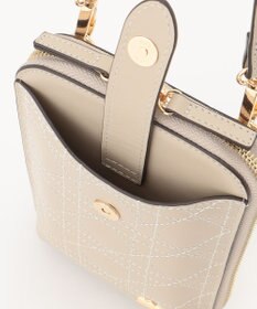 LA BAGAGERIE レザーステッチ　マルチポシェット