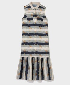 GRACE CONTINENTAL ロープボーダーワンピース