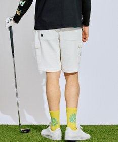 PW CIRCULUS 【GOLF OUT掲載アイテム】【MEN】ワッフルカーゴショーツ ゴルフ