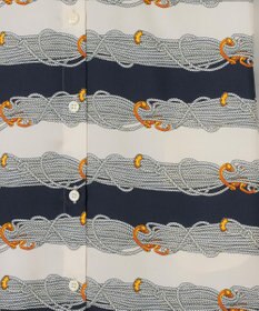 GRACE CONTINENTAL ロープボーダーワンピース