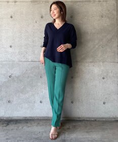 UNFILO 【ストレッチ/洗える】出会えるパンツ テーパード