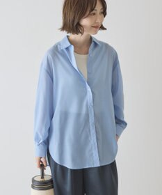 AMERICAN HOLIC 【イージーケア】シアーラウンドシャツ