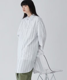 WEGO ストライプロングシャツ