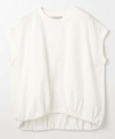 ANY L 【洗濯機可/UVケア】シルケットスムースドロストＴシャツ