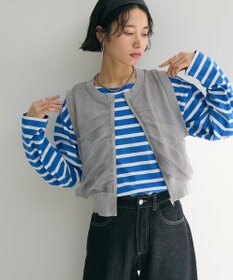 Green Parks チュールドッキングニットｚｉｐベスト