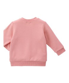 MIKI HOUSE HOT BISCUITS 【70-120cm】【Everyday Series】ワンポイント くすみカラー裏毛パイルトレーナー