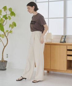 WEGO 【ANGIE VINTAGE/SMLサイズ展開】タックストレートスラックス