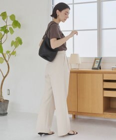 WEGO 【ANGIE VINTAGE/SMLサイズ展開】タックストレートスラックス