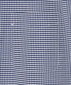 J.PRESS MEN 【PREMIUM PLEATS / 形態安定】ギンガムチェック 半袖シャツ / B.D.