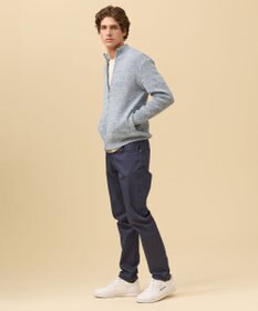 J.PRESS MEN ギマコットンフルジップ カーディガン