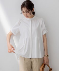 組曲 プレーティング天竺5分袖 カットソー