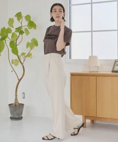 WEGO 【ANGIE VINTAGE/SMLサイズ展開】タックストレートスラックス
