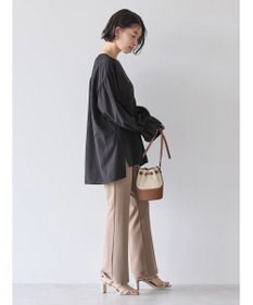 AMERICAN HOLIC 接触冷感キャンディースリーブサイドスリットブラウス