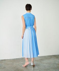 GRACE CONTINENTAL ストライププリントワンピース