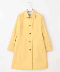 J.PRESS LADIES S 【WEB限定カラーあり・撥水】80/2 T/C ツイル ステンカラー ロングコート