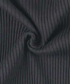 une nana cool 綿100% リブ編みコットン タンクトップ