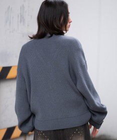 WEGO 【ユニセックス着用ITEM/MLサイズ展開】クロップドカーディガン