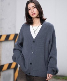 WEGO 【ユニセックス着用ITEM/MLサイズ展開】クロップドカーディガン