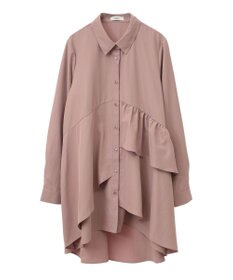 earth music&ecology アシンメトリーティアードチュニック