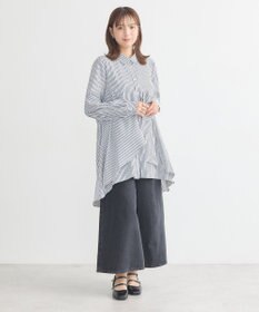 earth music&ecology アシンメトリーティアードチュニック