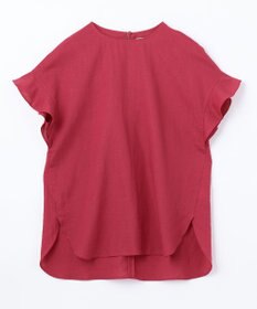 ANY 【洗える】ライトリネンクロスフレアスリーブ ブラウス