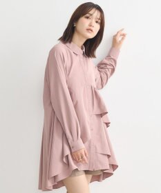 earth music&ecology アシンメトリーティアードチュニック