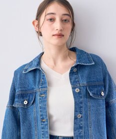 YECCA VECCA フリンジデニムジャケット