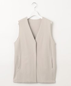 J.PRESS LADIES 【洗える】Hari-Puru jersey ジレ