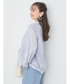 earth music&ecology ピンタックレースブラウス